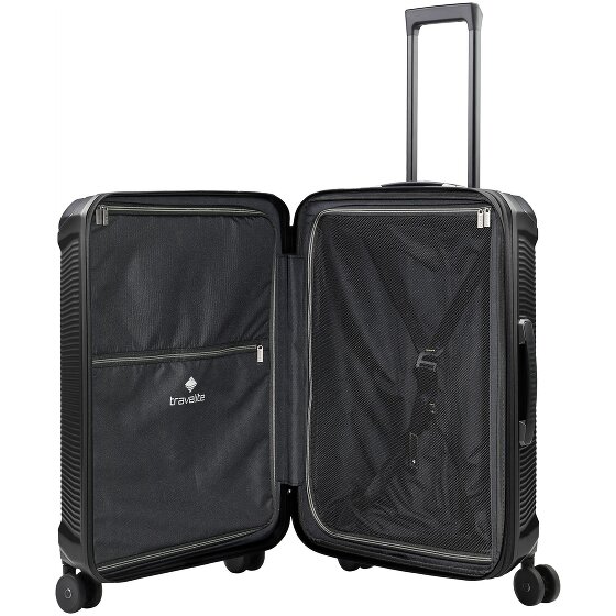 Travelite Millennium 4 kółka Walizka 67 cm z plisą rozprężną