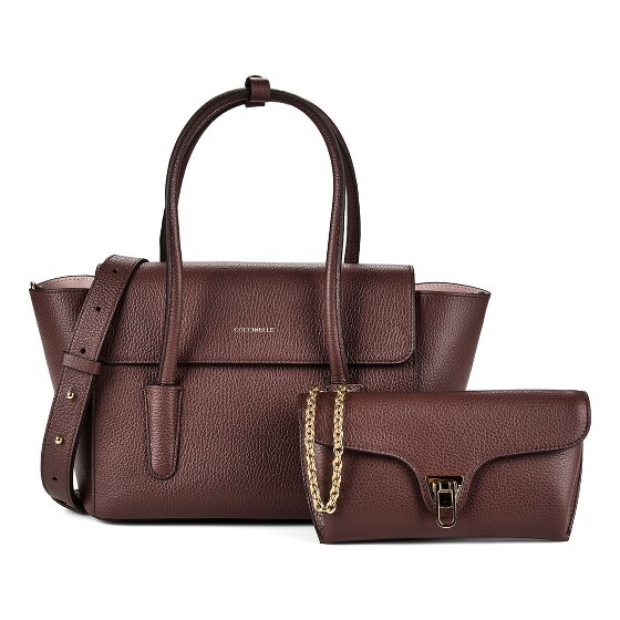 Coccinelle Double Beat Torba na ramię Skóra 31 cm