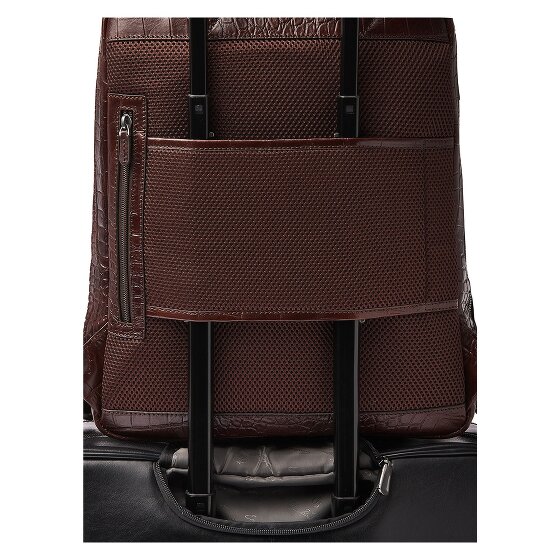 Castelijn & Beerens Emma Plecak Ochrona RFID Skórzany 41 cm Komora na laptopa