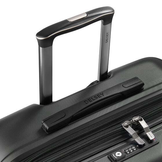 Delsey Paris Meteor 4 kółka Walizka L 78 cm z plisą rozprężną