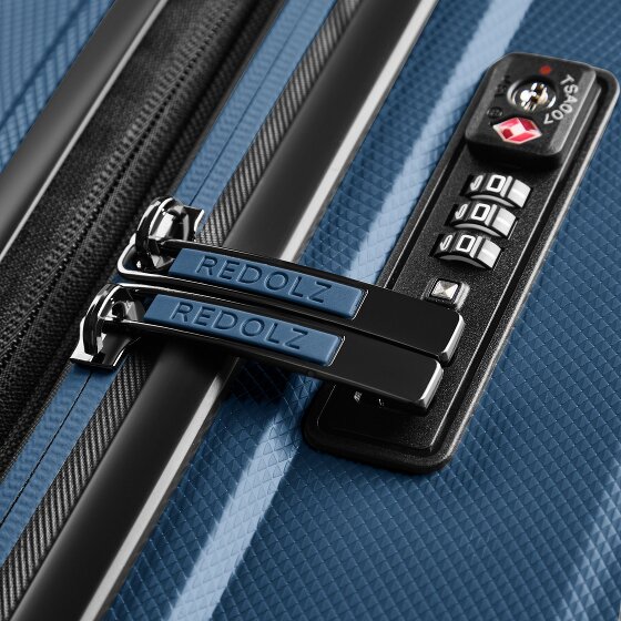 Redolz Essentials 14 4 kółka Zestaw walizek 2-części z funkcją poszerzenia