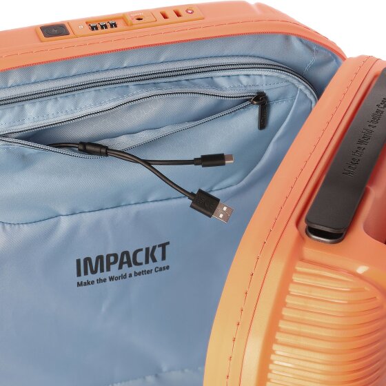 IMPACKT IP1 4 kółka Walizka kabinowy 55 cm