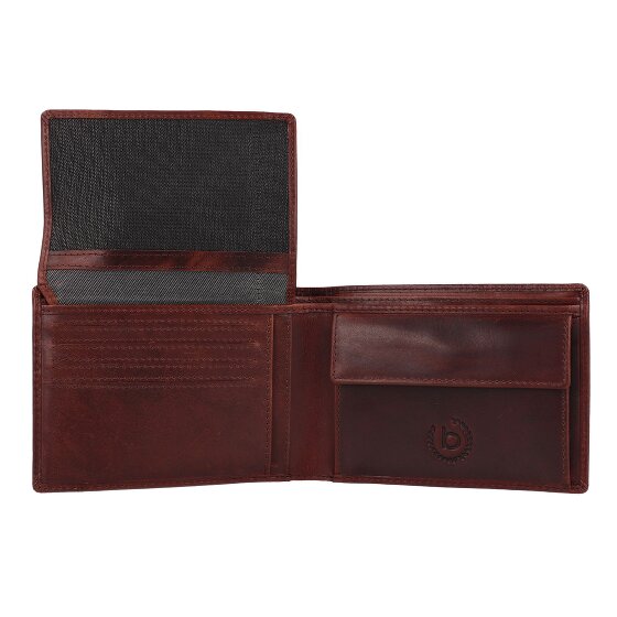 bugatti Romano Portfel Ochrona RFID Skórzany 12 cm