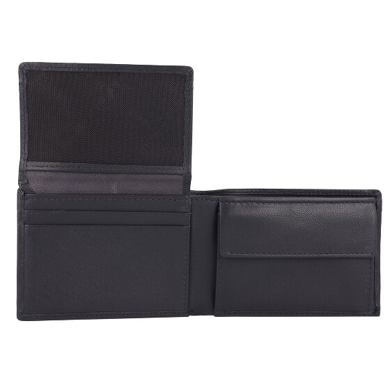 Braun Büffel Hannes Portfel Ochrona RFID Skórzany 10.5 cm