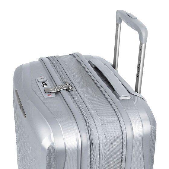 Gabol Queens 4 kółka Walizka kabinowy S 54 cm z plisą rozprężną