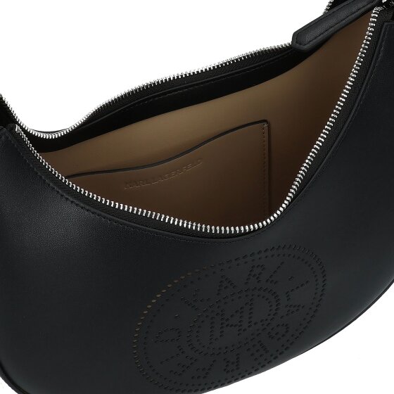 Karl Lagerfeld Circle Torba na ramię Skórzany 28 cm