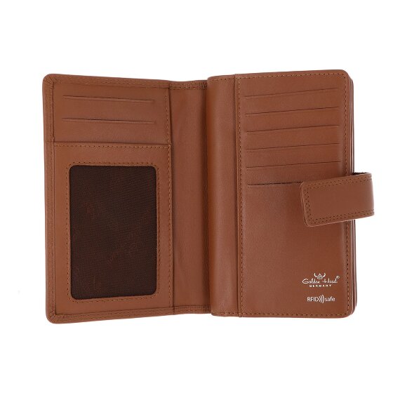 Golden Head Polo Portfel Ochrona RFID Skóra 15.5 cm