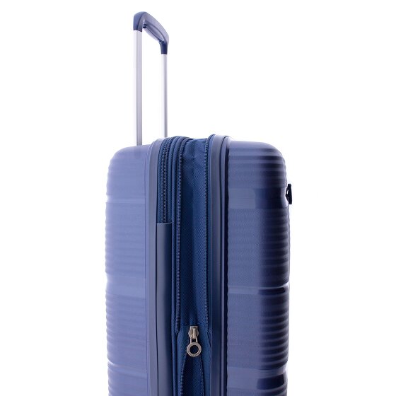 Gladiator 0800 4 kółka Walizka kabinowa 55 cm z funkcją poszerzenia