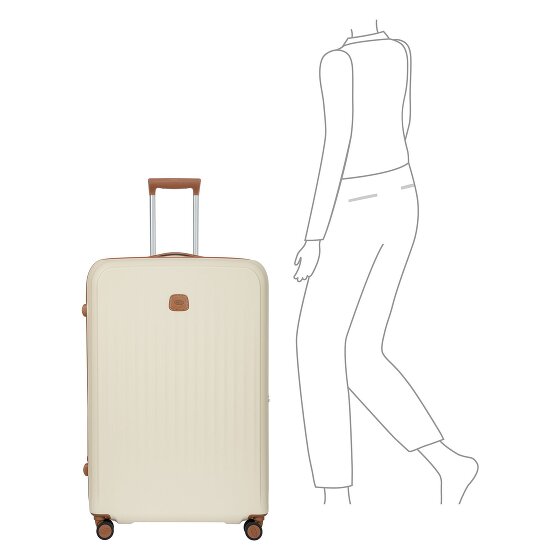 Bric's Taormina 4 kółka Walizka L 82 cm z plisą rozprężną
