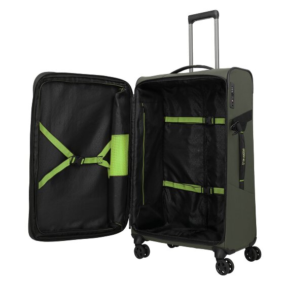 Travelite Briize 4 kółka Walizka L 78 cm z plisą rozprężną