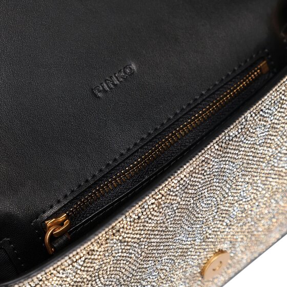 PINKO Love One Mini Torba Torba na ramię Skórzany 18 cm