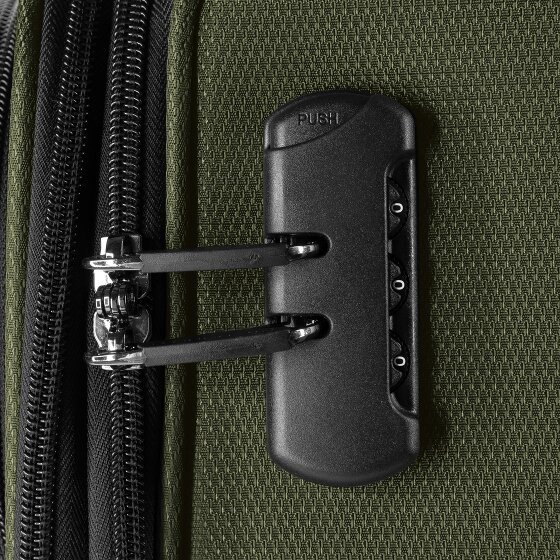 bugatti Valencia Soft 4 kółka Walizka M 65 cm z plisą rozprężną