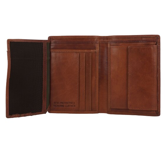 Greenburry Newport Portfel Ochrona RFID Skórzany 12.5 cm