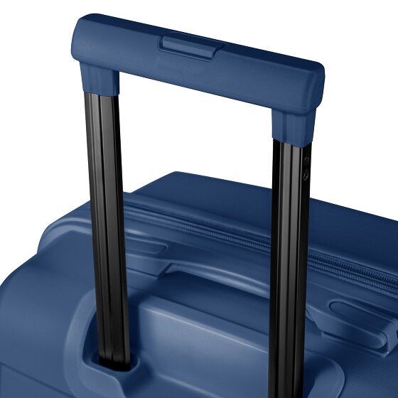 d&n South Dakota 4 kółka Zestaw walizek 3-części z plisą rozprężną