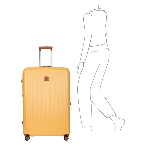 Bric's Taormina 4 kółka Walizka L 82 cm z plisą rozprężną