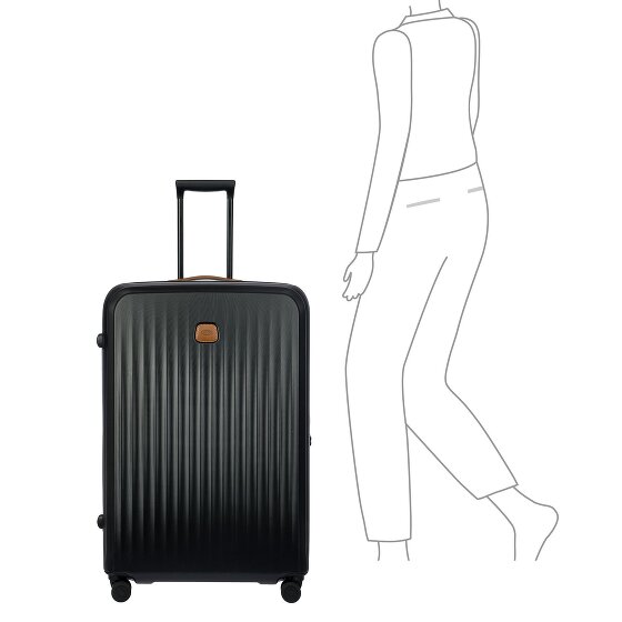 Bric's Taormina 4 kółka Walizka L 82 cm z plisą rozprężną