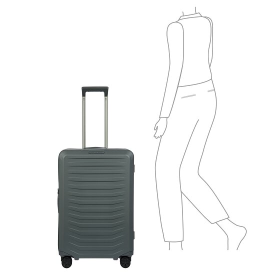 Porsche Design Roadster 4 kółka Walizka M 69 cm z plisą rozprężną