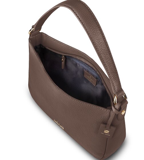 Lazarotti Skórzana torba na ramię typu hobo „Bologna” – 27 cm