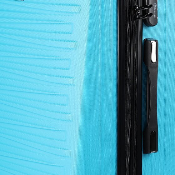 Benzi 5493 4 kółka Walizka M 66 cm z plisą rozprężną