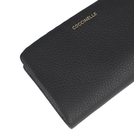 Coccinelle C-Me Softy Portfel Skórzany 16 cm