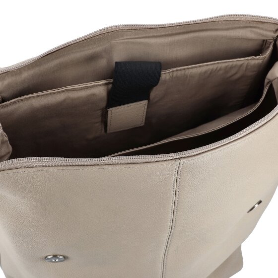 Burkely Soft Skylar Plecak Skórzany 40 cm Komora na laptopa