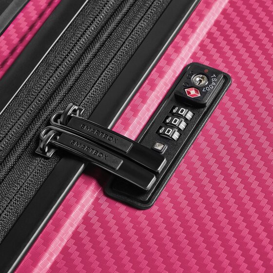 Smartbox Edition 01 4 kółka Zestaw walizek 3-części z plisą rozprężną