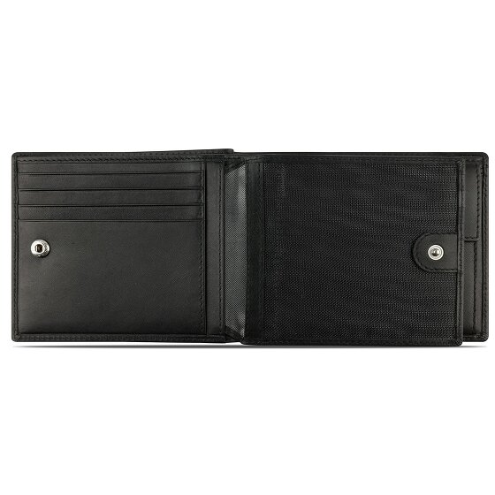 bugatti Super Slim Portfel Ochrona RFID Skórzany 9 cm