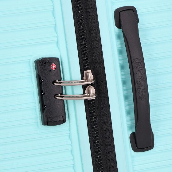 American Tourister Liftoff 4 kółka Zestaw walizek 3-części z plisą rozprężną