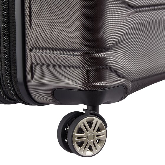 Delsey Paris Meteor 4 kółka Walizka L 78 cm z plisą rozprężną