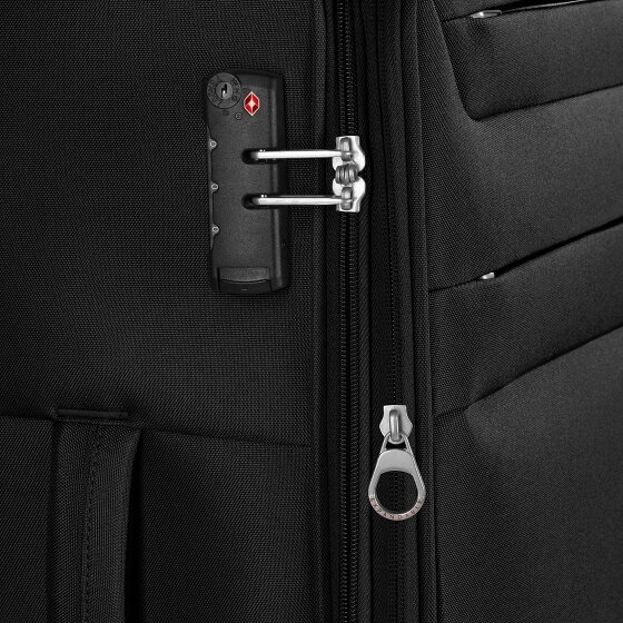 Worldpack Chicago 4 kółka Walizka M 67 cm z plisą rozprężną