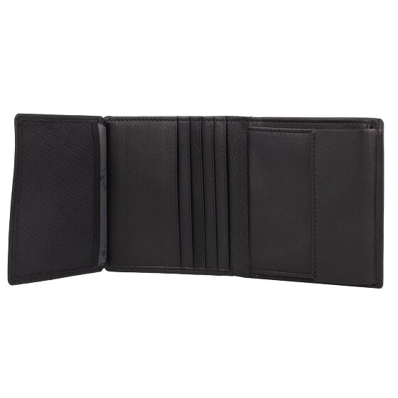 Braun Büffel Hannes Portfel Ochrona RFID Skórzany 9.5 cm