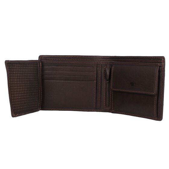 Tom Tailor Skórzany portfel Lary 12 cm