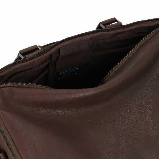 Piquadro Skórzana torba podróżna Carl z przegrodą na laptopa 51 cm