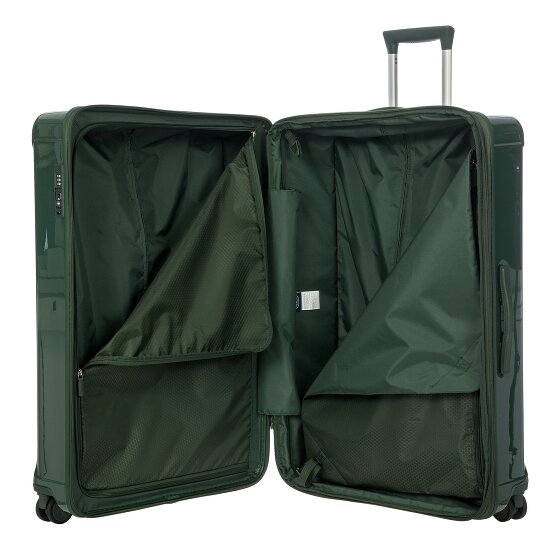 Bric's Positano 4 kółka Walizka 82 cm z plisą rozprężną