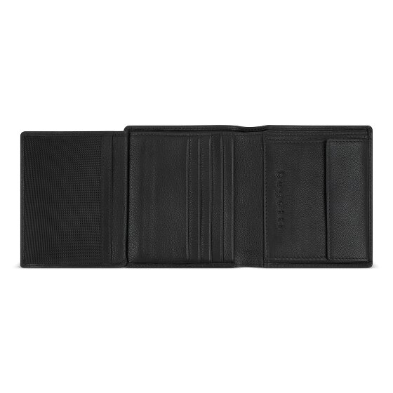 bugatti Black Magic Portfel Skórzany 9.5 cm