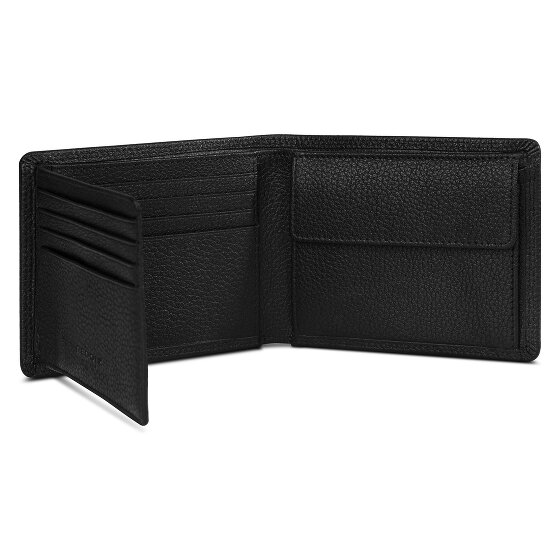 Redolz Leather Essentials QF portfel RFID skórzany rozkładany 12 cm