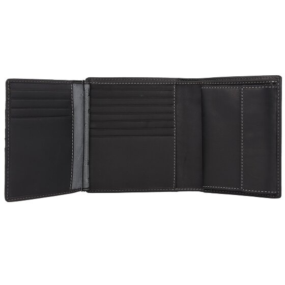 Esquire Dallas Portfel Ochrona RFID Skórzany 12 cm