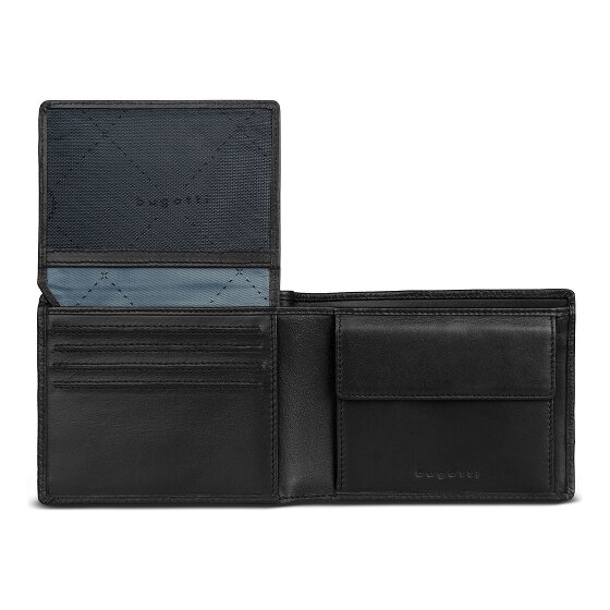 bugatti Due Portfel Ochrona RFID Skórzany 11.5 cm