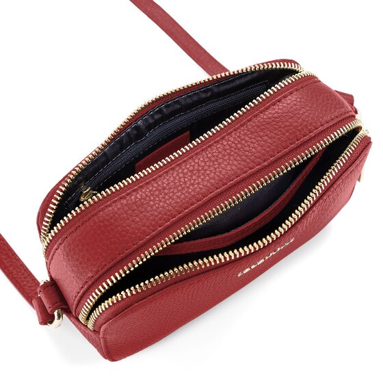 Lazarotti Skórzana torba na ramię z Bolonii Camera-Bag, skóra, z podwójnym zamkiem, 18 cm