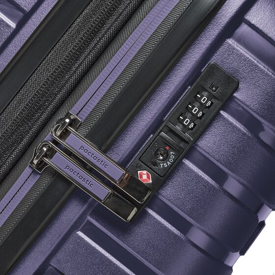 Pactastic Collection 04 THE MEDIUM + 4 kółka Walizka M 66 cm z plisą rozprężną