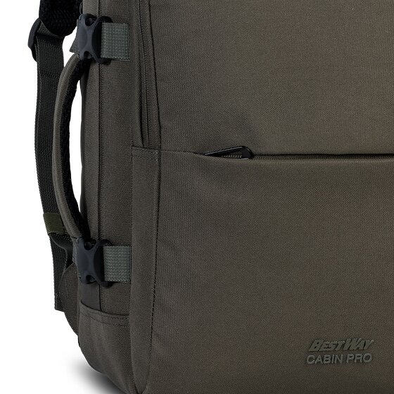 Worldpack Plecak podróżny Cabin Pro Solid z przegrodą na laptopa o szerokości 40 cm