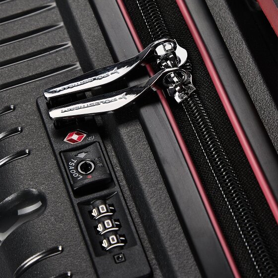 Polestream Paris 4 kółka Walizka kabinowy 55 cm z plisą rozprężną