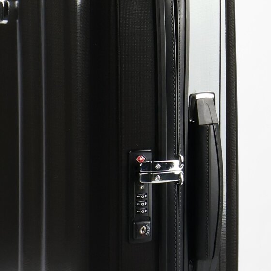 Samsonite Lite-Cube Dlx Chrome 4 kółka Walizka kabinowy 55 cm