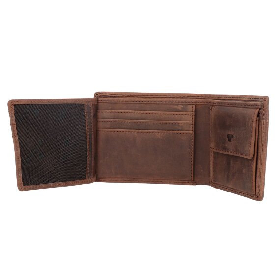 Tom Tailor Ron Portfel Ochrona RFID Skórzany 10 cm