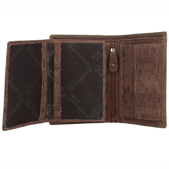 Greenland Nature Portfel RFID skórzany 9 cm