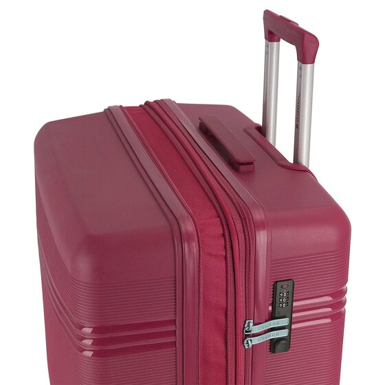 Gabol Saori 4 kółka Zestaw walizek 3-części z plisą rozprężną