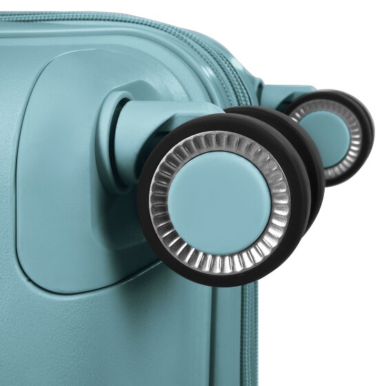 Franky London 4 kółka Walizka kabinowy S 55 cm z plisą rozprężną