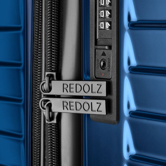 Redolz Essentials 18 4 kółka Walizka kabinowy 55 cm z plisą rozprężną