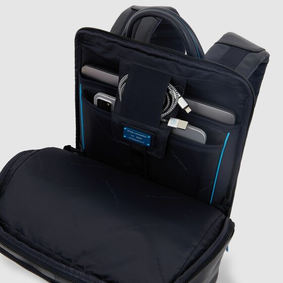 Piquadro B2 Revamp Plecak Ochrona RFID Skórzany 43 cm Komora na laptopa