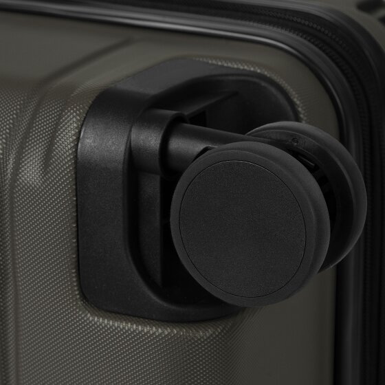 Police London 4 kółka Walizka 74 cm z plisą rozprężną